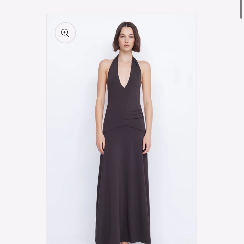BEC + BRIDGE BLANCHE HALTER MAXI ESPRESSO XS/0 AUS 6